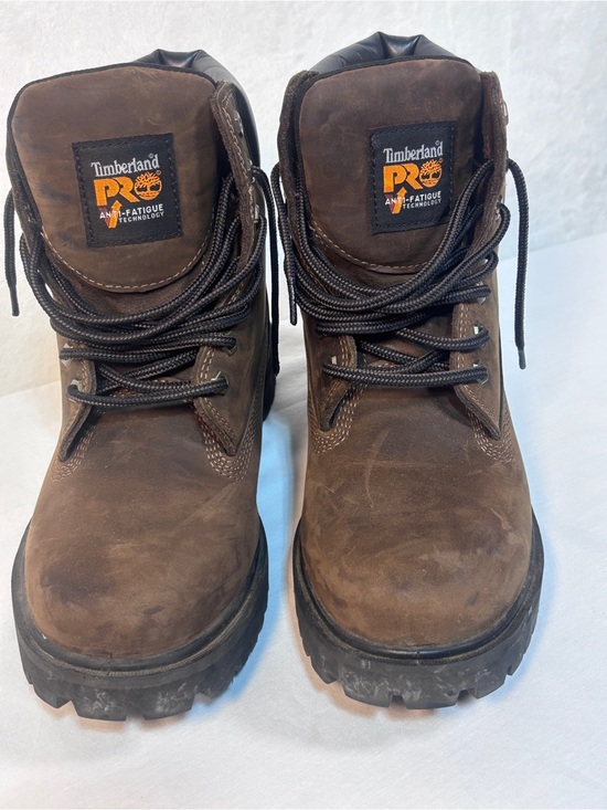 Timberland PRO Men\'s 7.5 Direct Attach 6 Inch Steel Toe Waterproof Work Boots